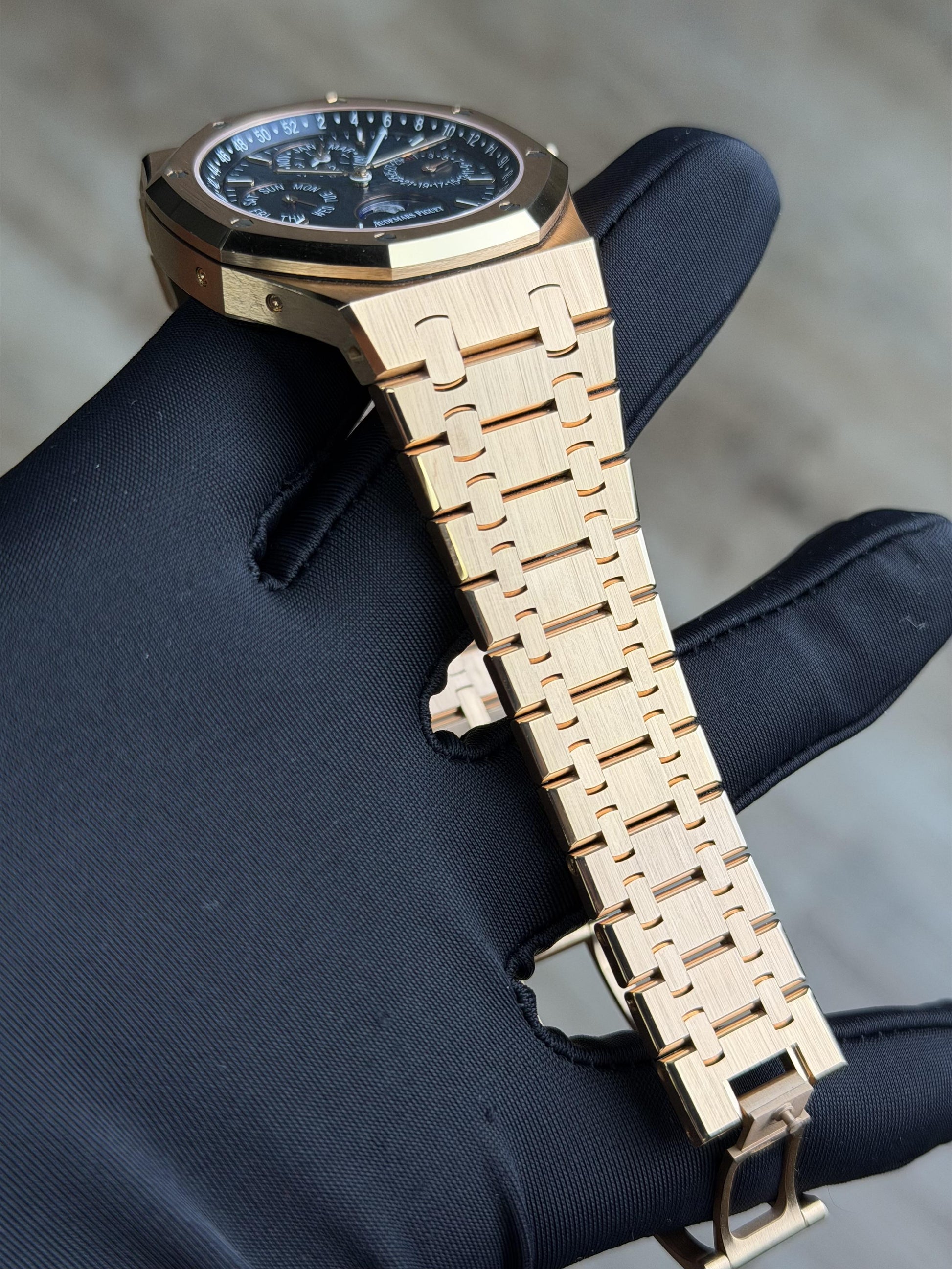 Audemars Piguet Royal Oak Blue  Unworn 26574OR.OO.1220OR.02
