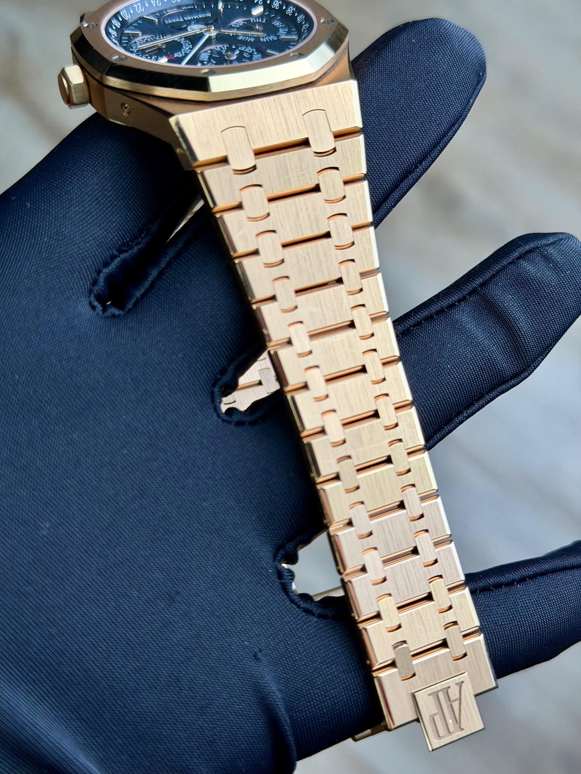 Audemars Piguet Royal Oak Blue  Unworn 26574OR.OO.1220OR.02