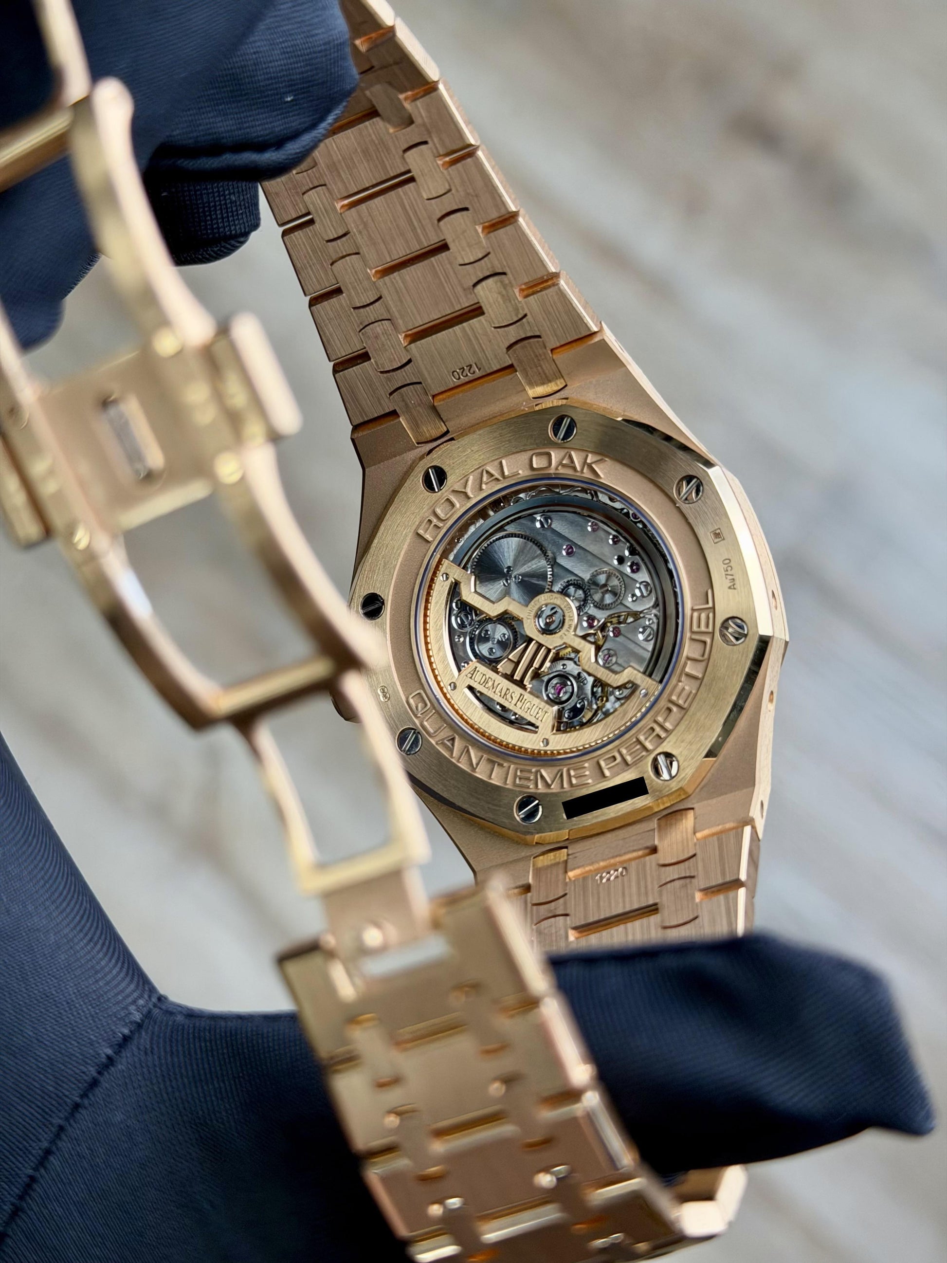 Audemars Piguet Royal Oak Blue  Unworn 26574OR.OO.1220OR.02