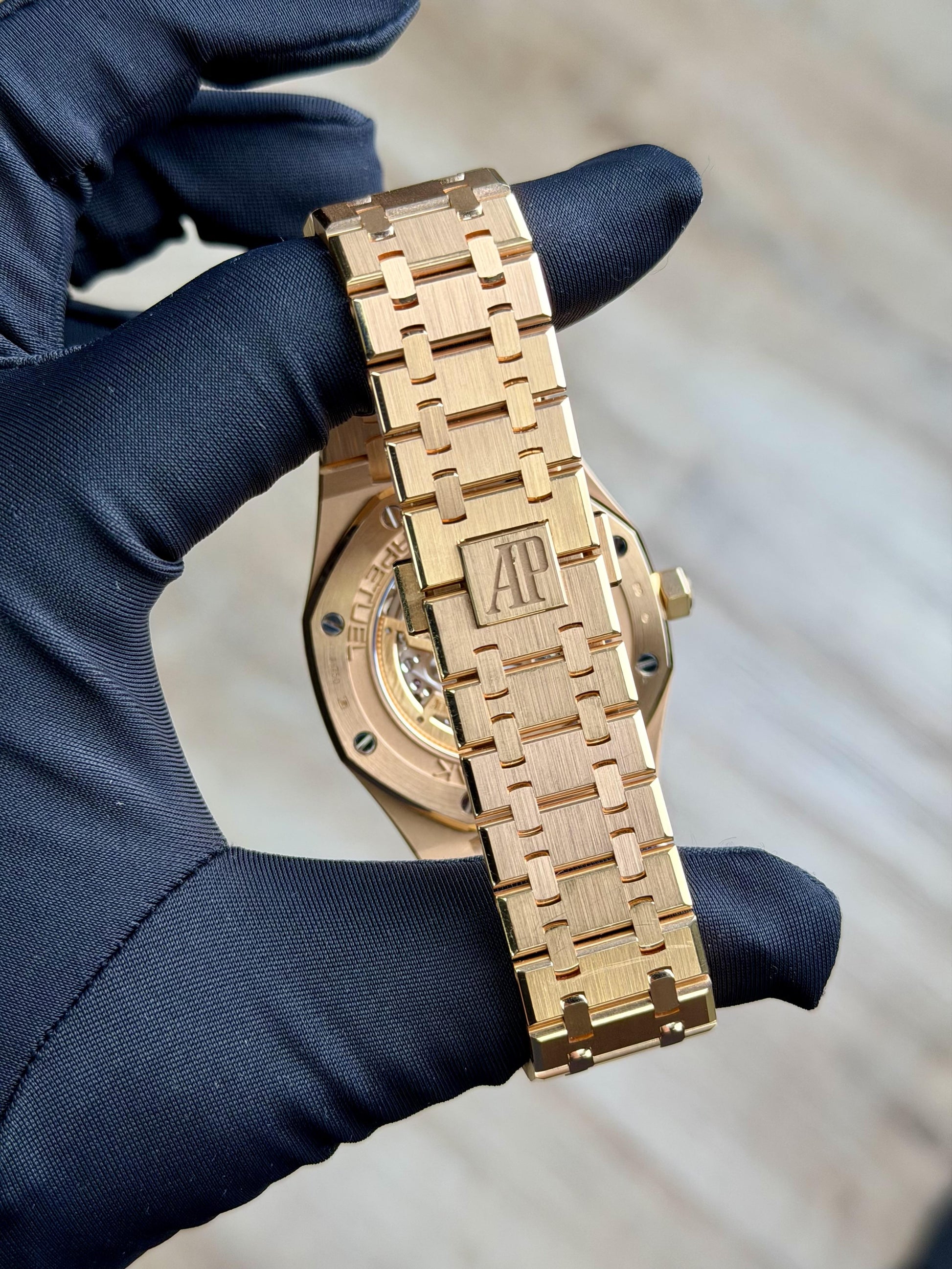 Audemars Piguet Royal Oak Blue  Unworn 26574OR.OO.1220OR.02