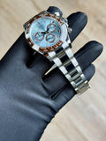 Rolex Daytona 40 Iceblue Baguette Diamond Oyster 2026 Unworn 126506