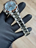 Rolex Daytona 40 Iceblue Baguette Diamond Oyster 2026 Unworn 126506
