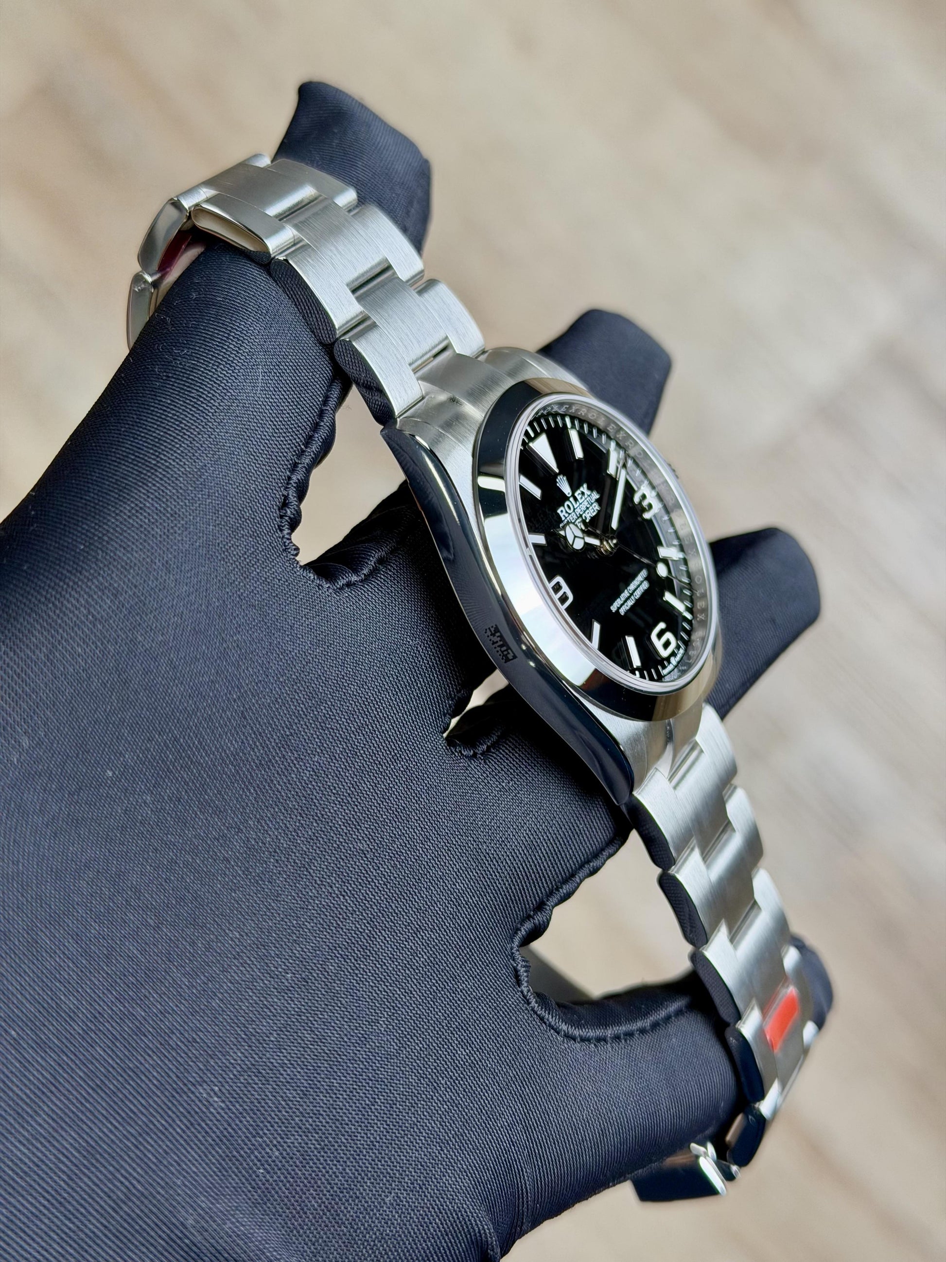 Rolex Explorer 40 Black Index Arabic Smooth Oyster 2026 Unworn 224270