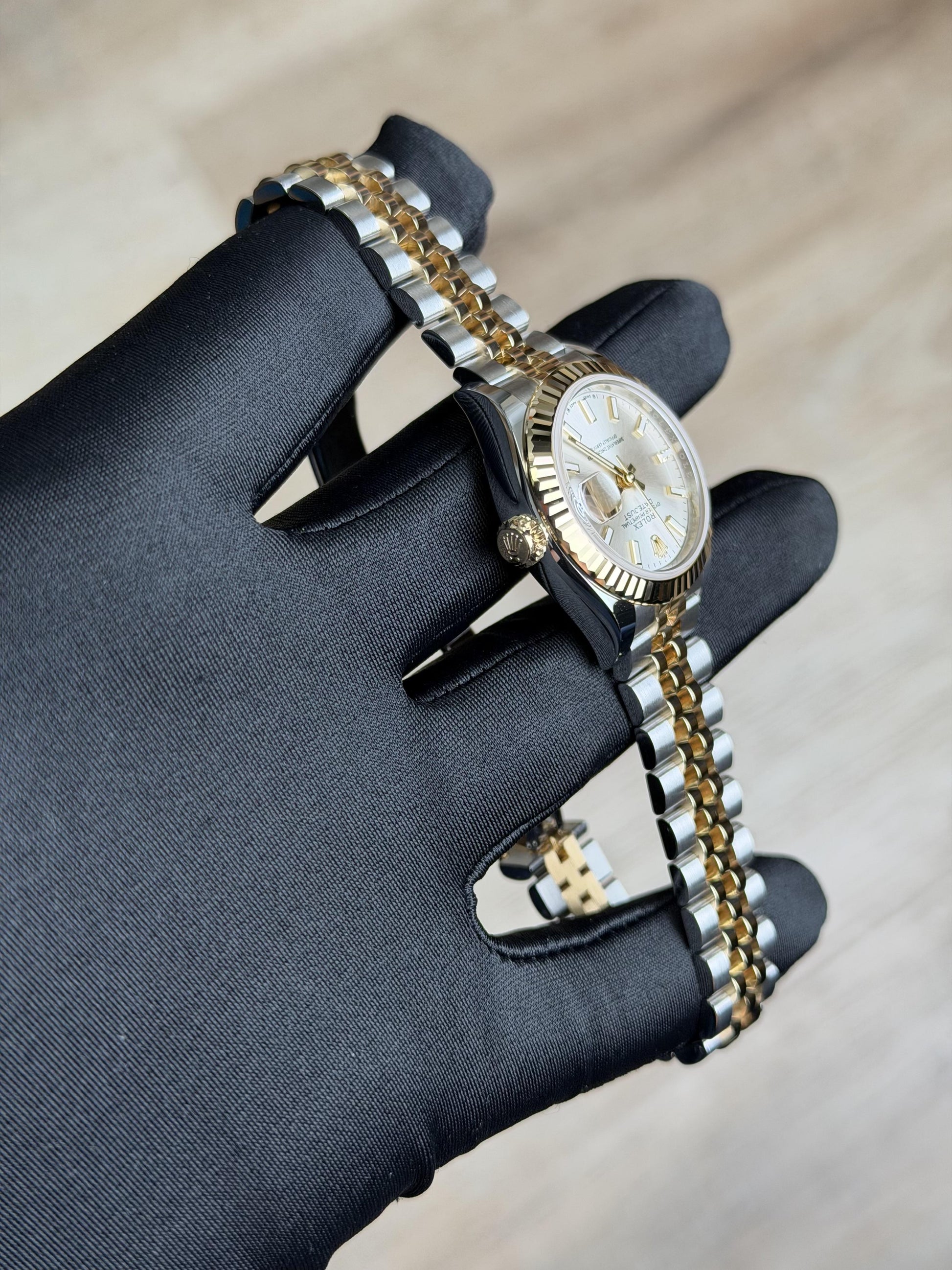 Rolex Datejust 28 Silver Index Fluted Jubilee 2026 Unworn 279173
