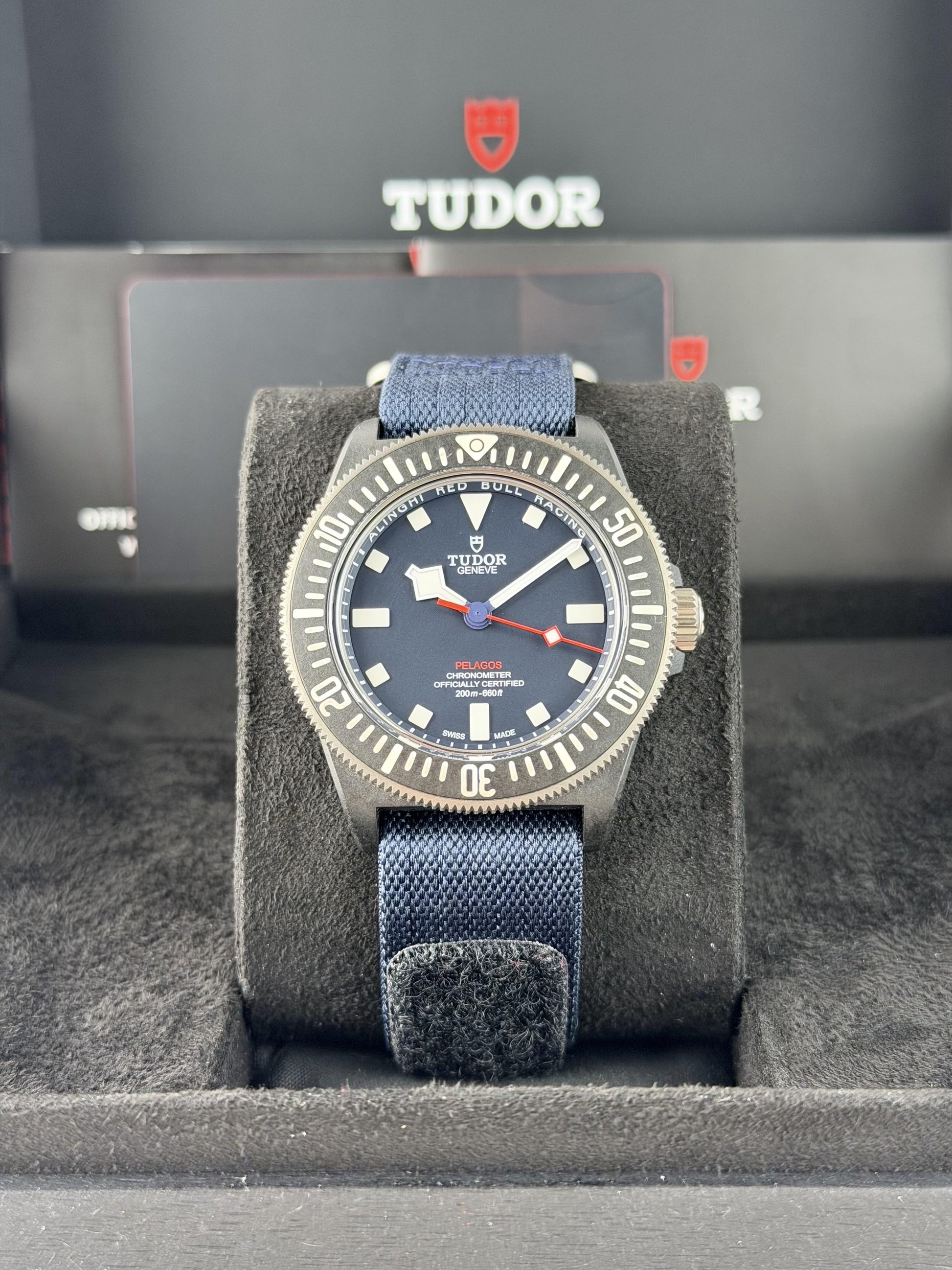 Tudor Pelagos FXD 42 Blue Nato Strap 2026 Unworn M25707KN-0001