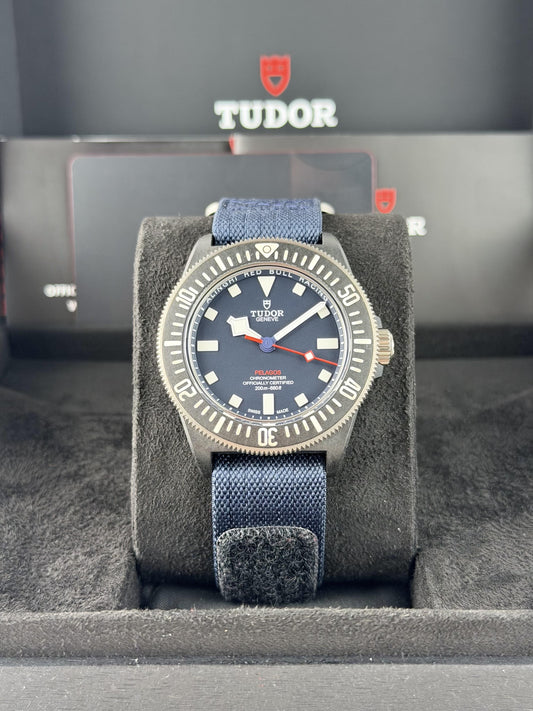 Tudor Pelagos FXD 42 Blue Nato Strap 2026 Unworn M25707KN-0001