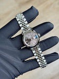 Rolex Datejust 28 Dark Grey Index Fluted Jubilee 2026 Unworn 279174