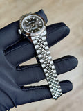 Rolex Datejust 28 Dark Grey Index Fluted Jubilee 2026 Unworn 279174