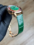Jacob & Co. Casino Tourbillon 44 Malachite Roulette 2026 Unworn CA100.40.AA.AE.A