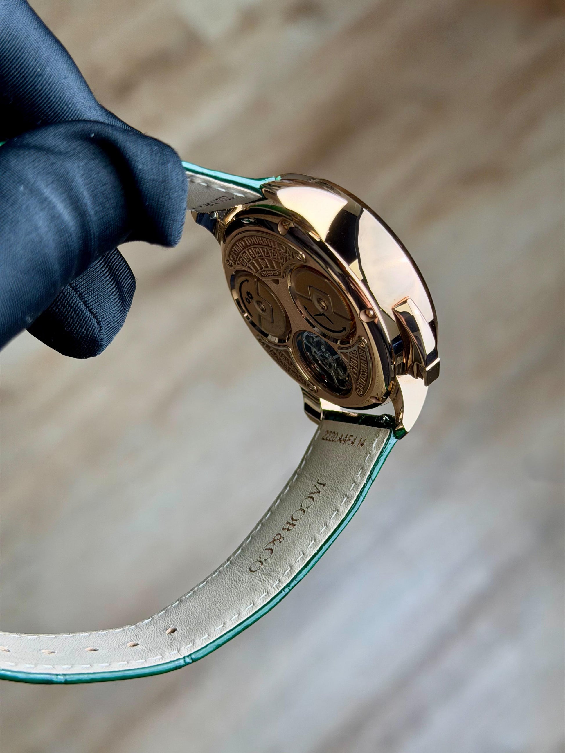Jacob & Co. Casino Tourbillon 44 Malachite Roulette 2026 Unworn CA100.40.AA.AE.A