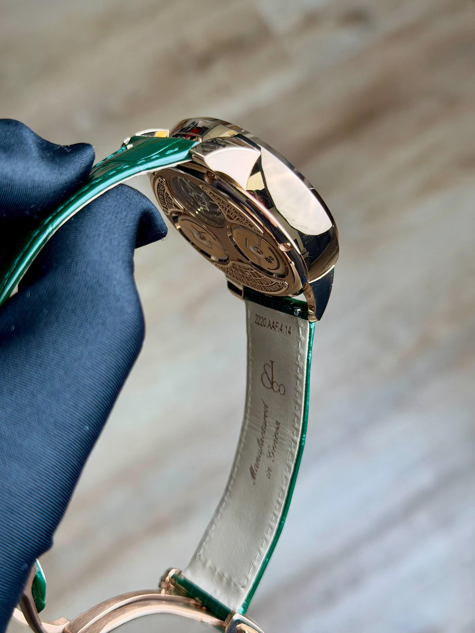 Jacob & Co. Casino Tourbillon 44 Malachite Roulette 2026 Unworn CA100.40.AA.AE.A