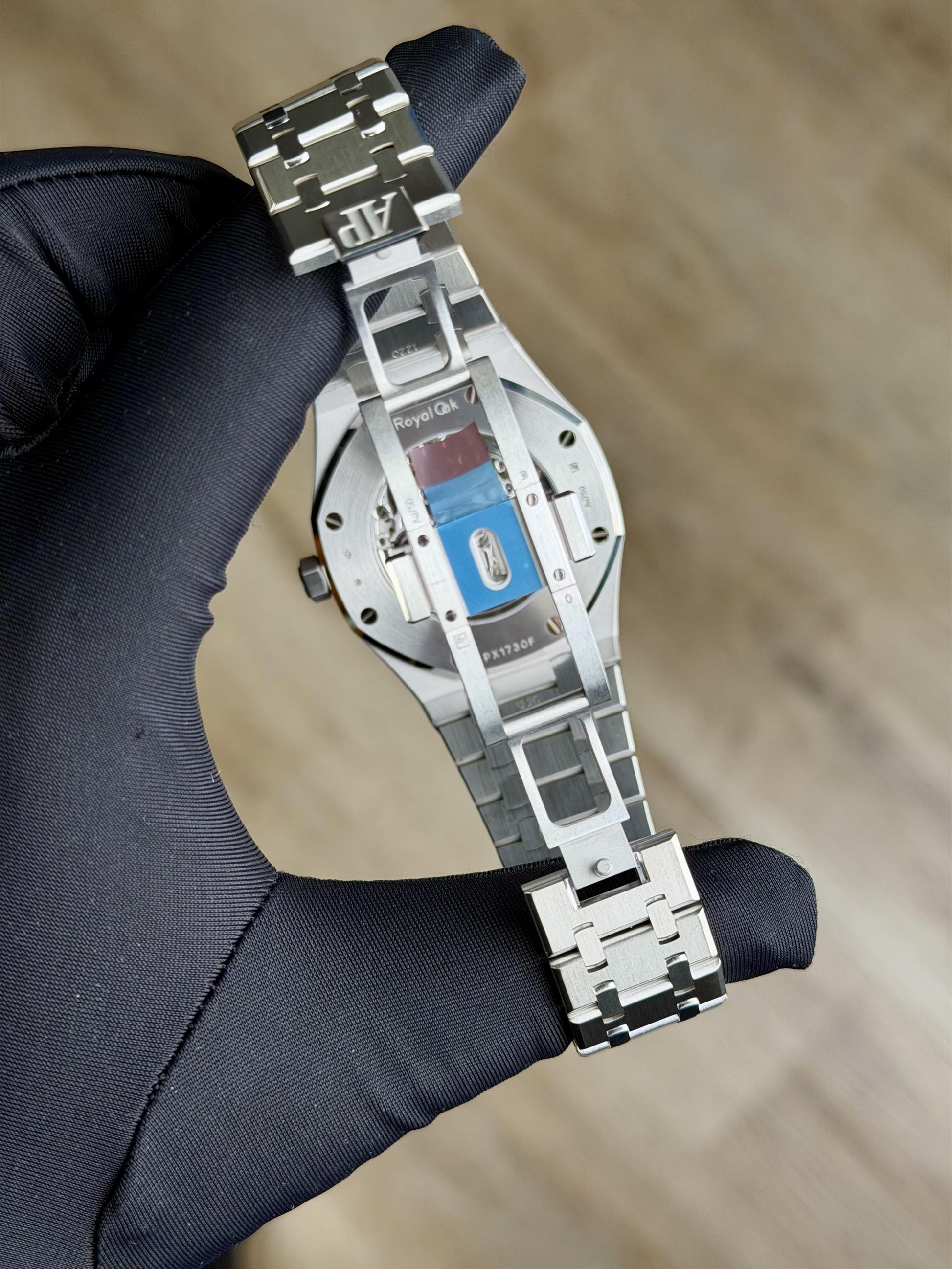 Audemars Piguet Royal Oak Dble Balance Blue Sapphire Unworn 15412BC.SS.1220BC.02