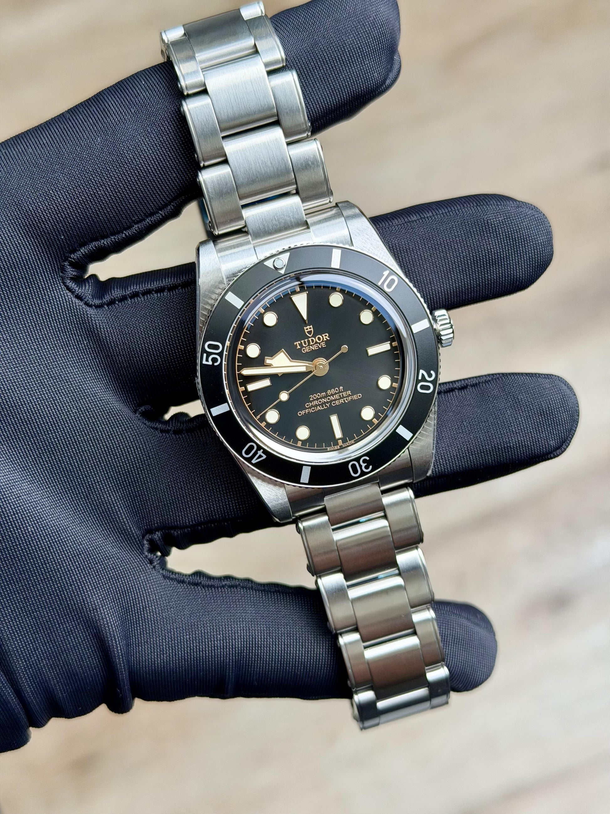 Tudor Black Bay 54 Black 3-Links 2026 Unworn M79000N-0001