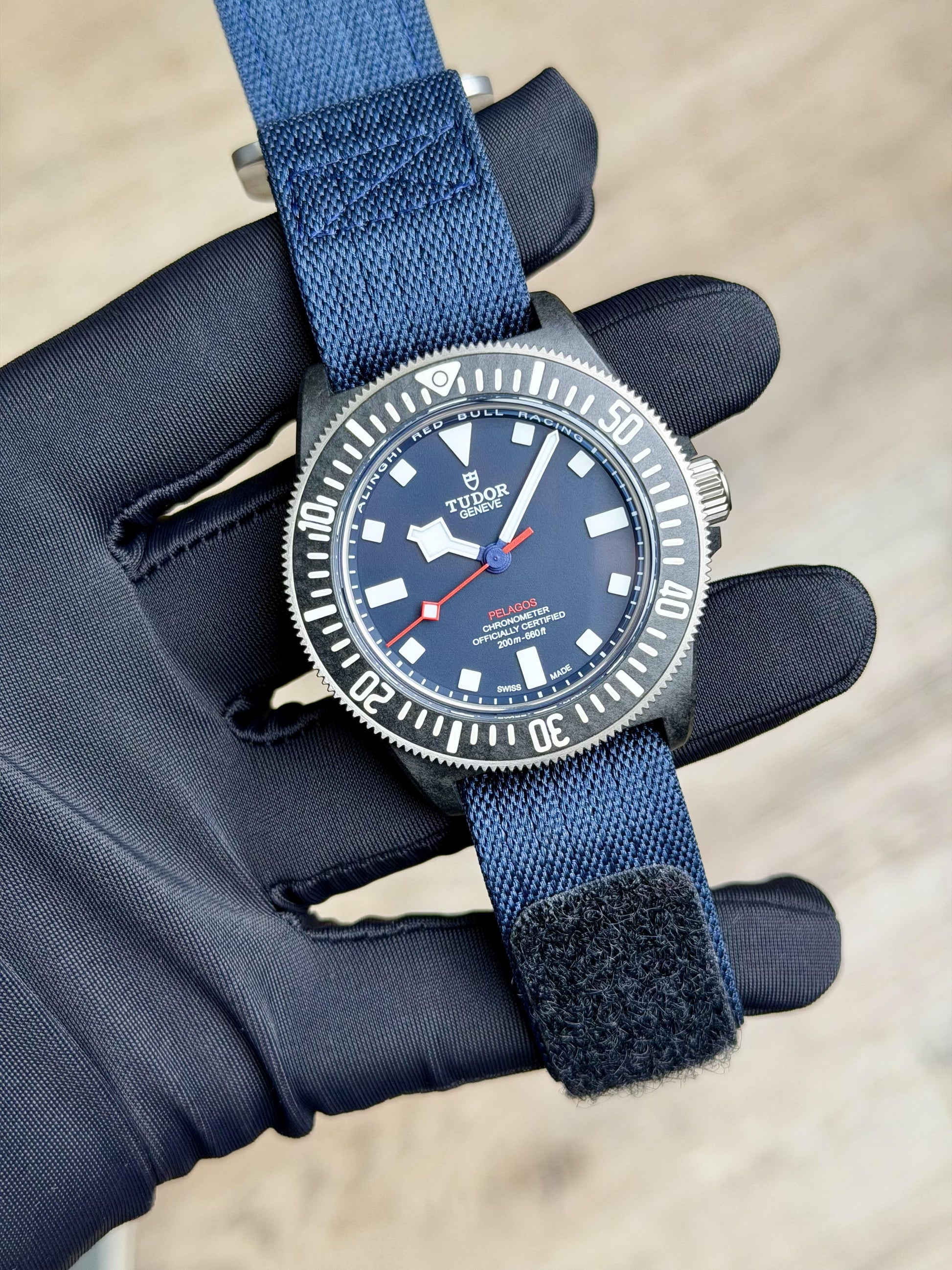 Tudor Pelagos FXD 42 Blue Nato Strap 2026 Unworn M25707KN-0001