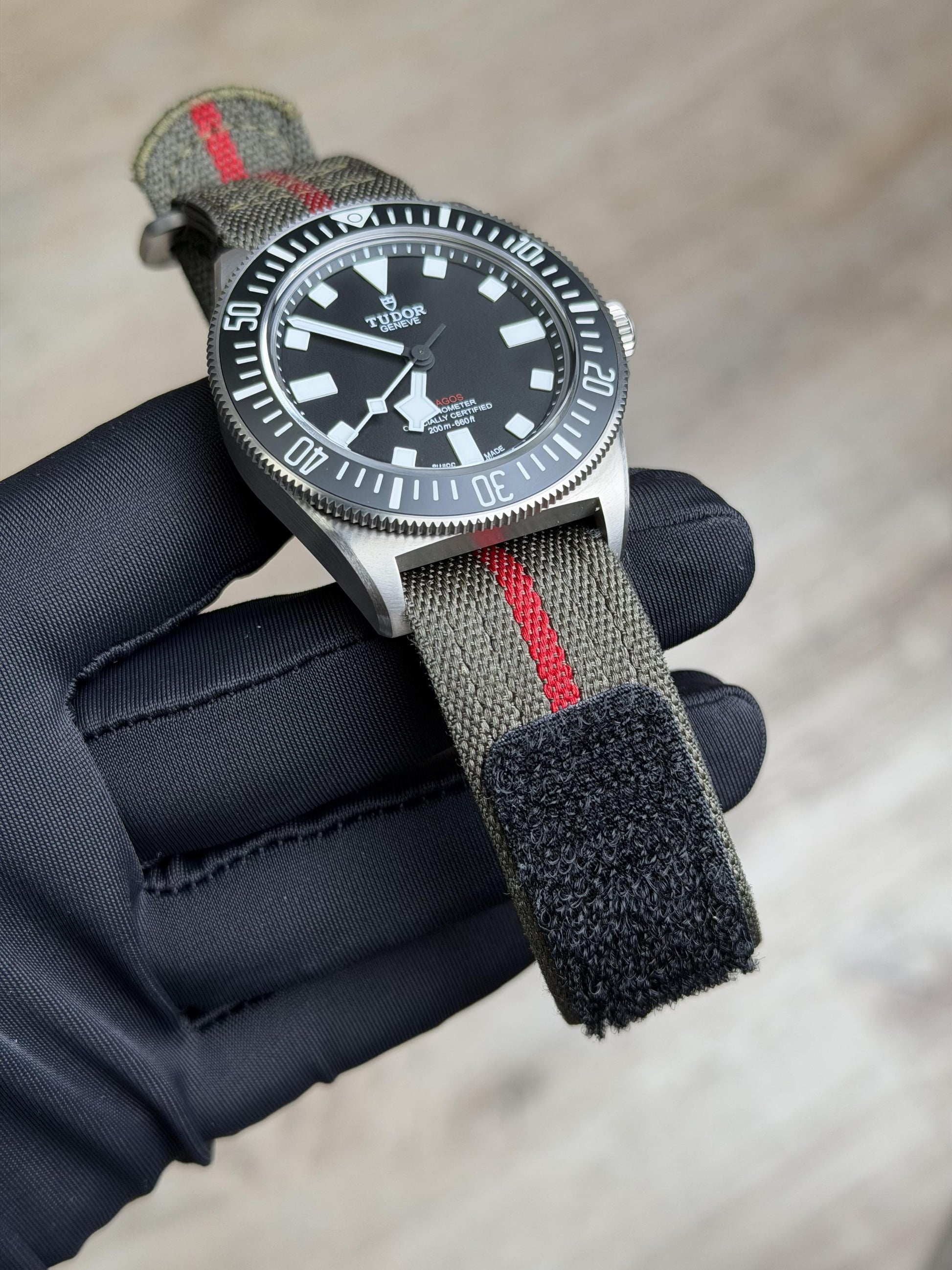 Tudor Pelagos FXD 42 Black Titanium Nato Strap 2026 Unworn M25717N-0001