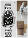 BVLGARI Serpenti Seduttori Black Dial Steel Diamond 2026 Unworn 104062