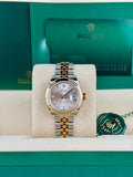 Rolex Datejust 28 Silver Diamond Fluted Jubilee 2026 Unworn 279173