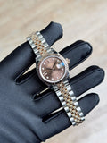 Rolex Datejust 28 Chocolate Diamond Stars IX Fluted Jubilee 2026 Unworn 279171