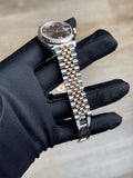 Rolex Datejust 31 Chocolate Roman VI Diamond Fluted Jubilee 2026 Unworn 278271