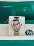 Rolex Datejust 28 Pink Roman Smooth Oyster 2026 Unworn 279160