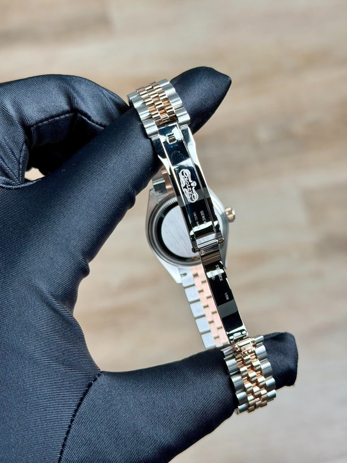 Rolex Datejust 31 Rose Roman Fluted Jubilee 2026 Unworn 279171