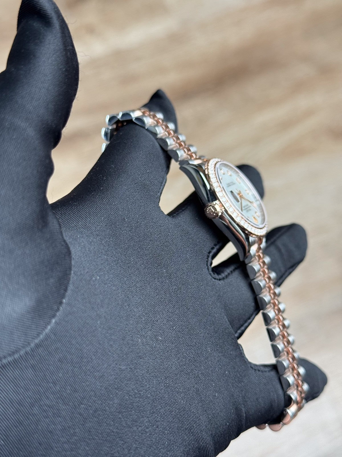 Rolex Datejust 31mm MOP Pearl Diamond Marker Bezel Jubilee 2025 Unworn 278381RBR