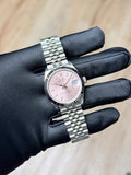 Rolex Datejust 31 Pink Index Fluted Jubilee 2026 Unworn 278274