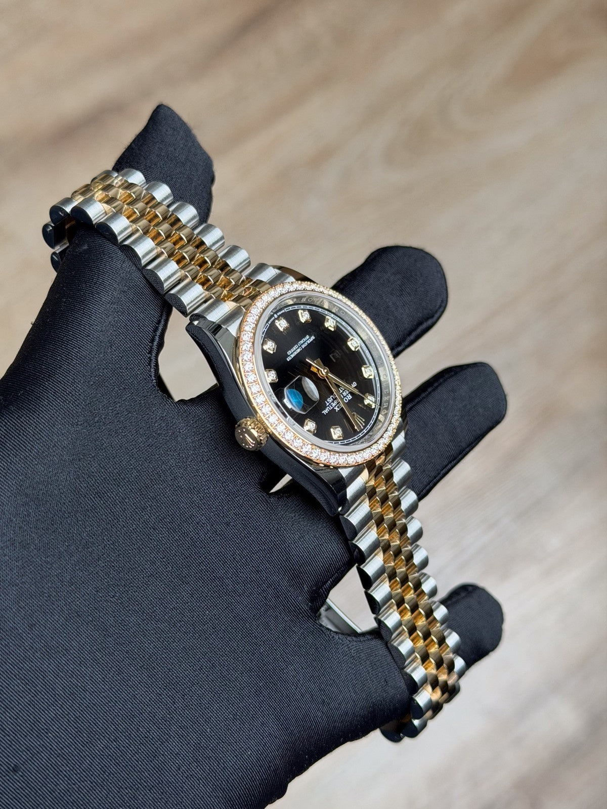 Rolex Datejust 36 Black Diamond Jubilee 2025 Unworn 126283RBR
