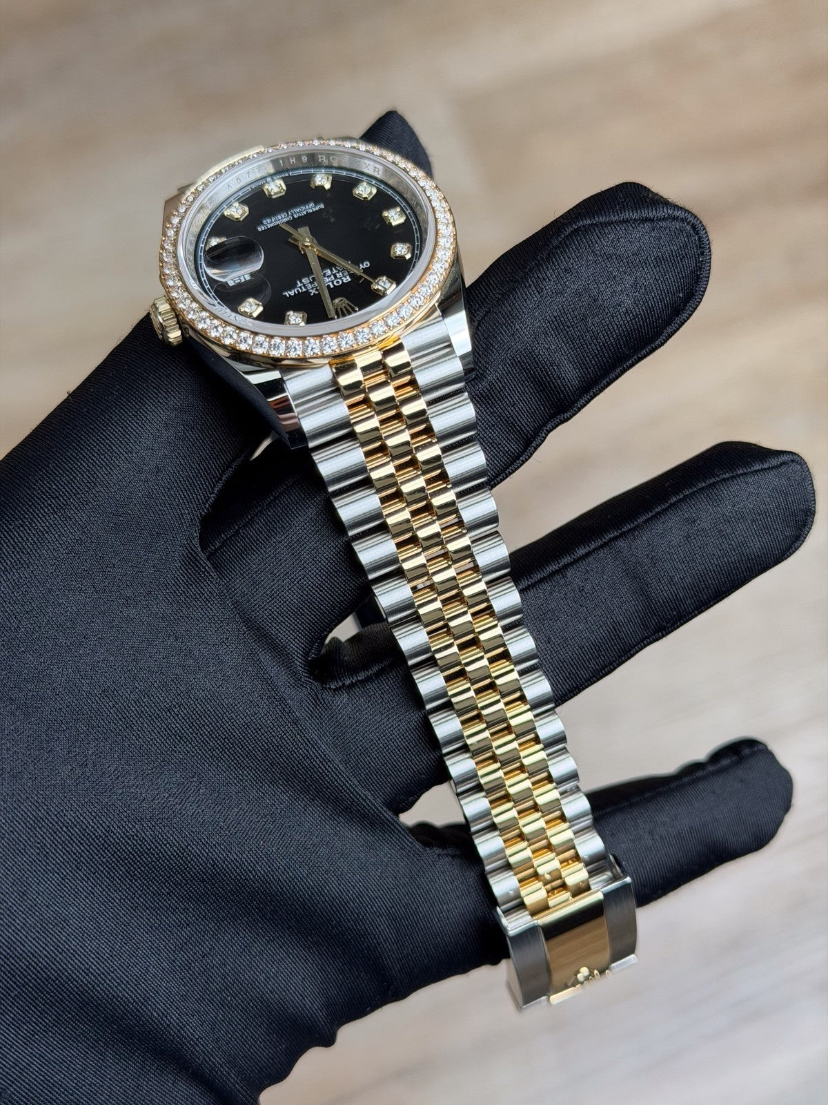 Rolex Datejust 36 Black Diamond Jubilee 2025 Unworn 126283RBR