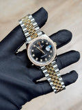 Rolex Datejust 36 Black Diamond Jubilee 2025 Unworn 126283RBR