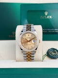 Rolex Datejust 36 Champagne Diamond Jubilee 2026 Unworn 126283RBR