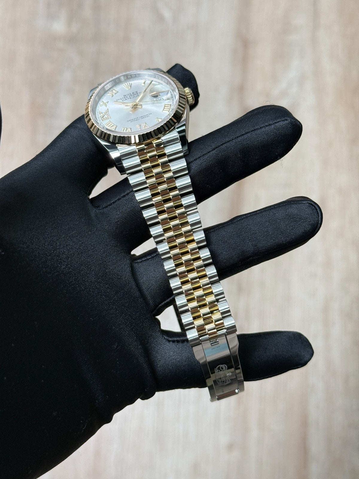 Rolex Datejust 36 Silver Roman VIIX Diamond Fluted Jubilee 2026 Unworn 126233