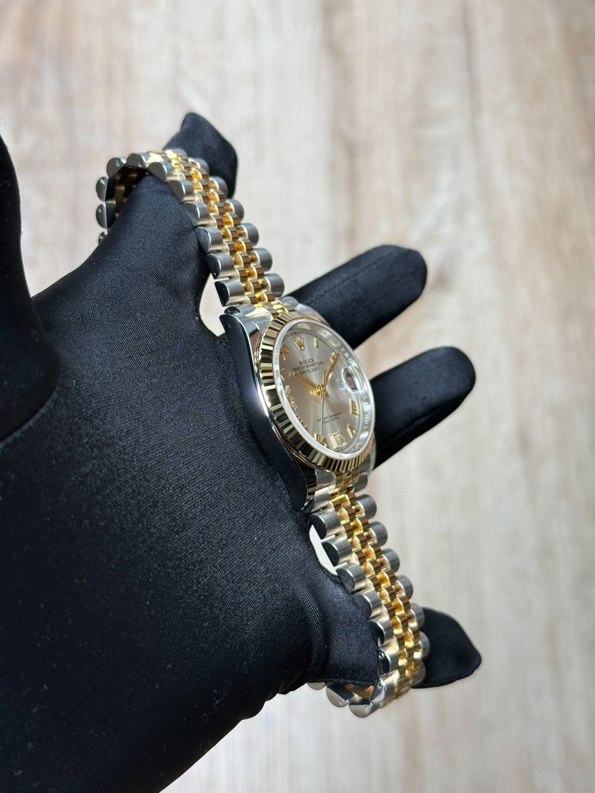 Rolex Datejust 36 Silver Roman VIIX Diamond Fluted Jubilee 2026 Unworn 126233