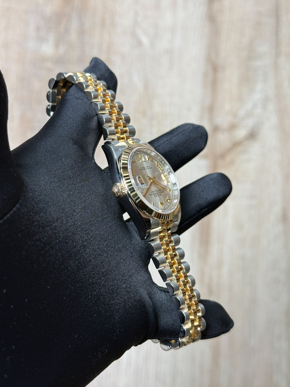 Rolex Datejust 36 Silver Roman VIIX Diamond Fluted Jubilee 2026 Unworn 126233