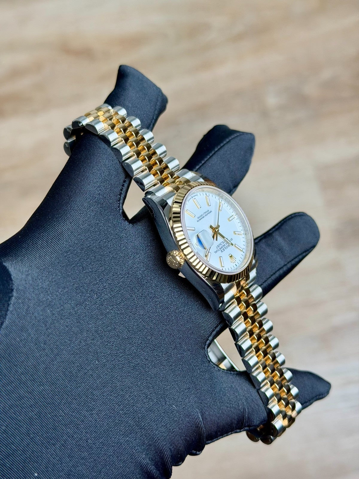 Rolex Datejust 36 White Index Fluted Jubilee 2026 Unworn 126233