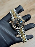 Rolex Datejust 41 Black Diamond Fluted Jubilee 2026 Unworn 126333