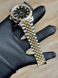 Rolex Datejust 41 Black Diamond Fluted Jubilee 2026 Unworn 126333