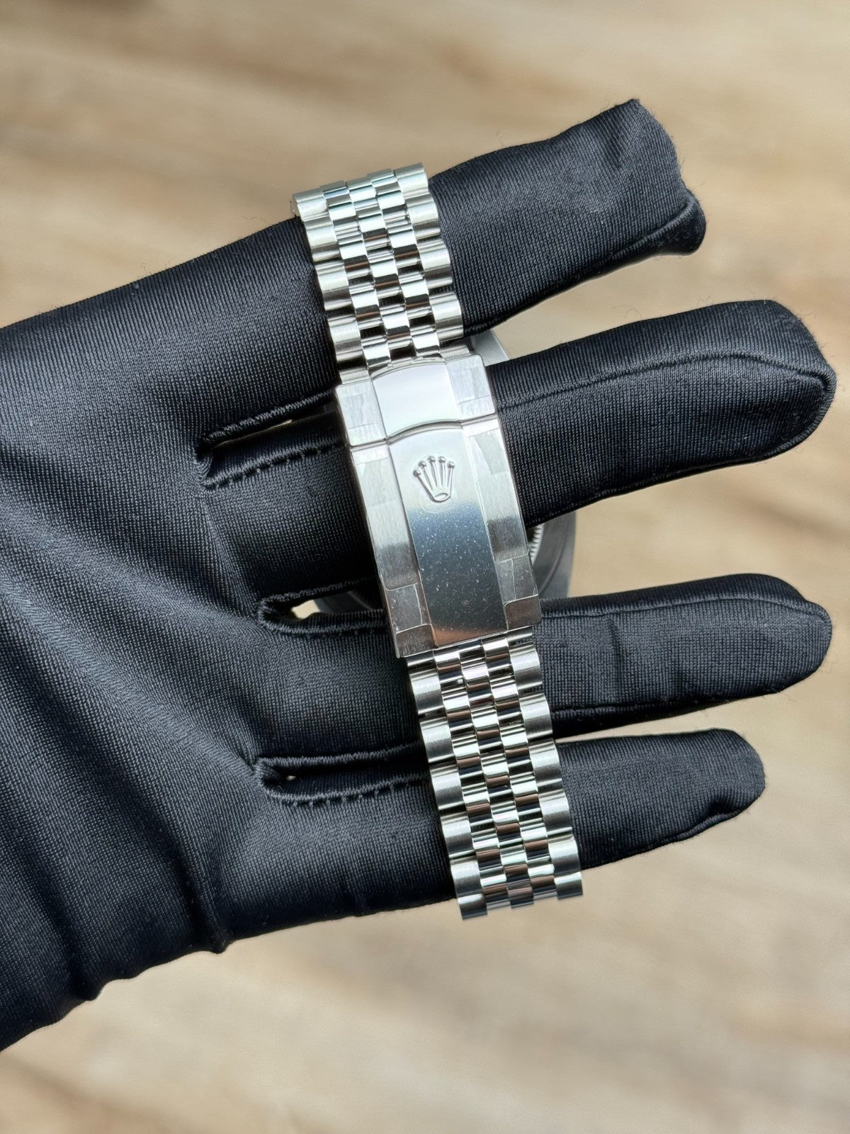 Rolex Datejust 41 Black Diamond Fluted Jubilee 2026 Unworn 126334