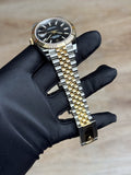 Rolex Datejust 41mm Black Index Fluted Bezel Jubilee Bracelet 2026 Unworn 126333