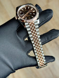 Rolex Datejust 41 Chocolate Brown Index Fluted Jubilee 2026 Unworn 126331