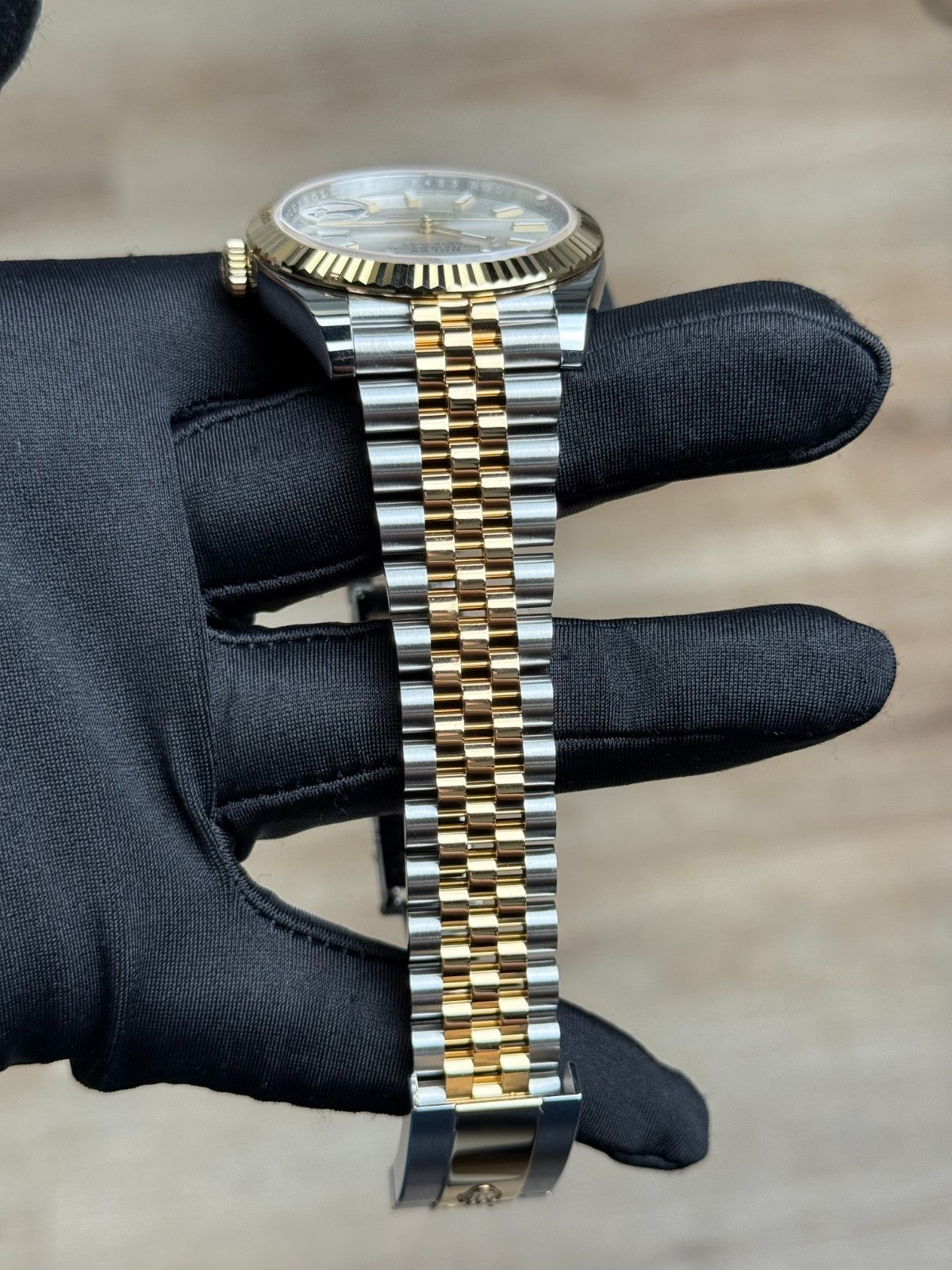 Rolex Datejust 41 Silver Index Fluted Jubilee 2026 Unworn 126333