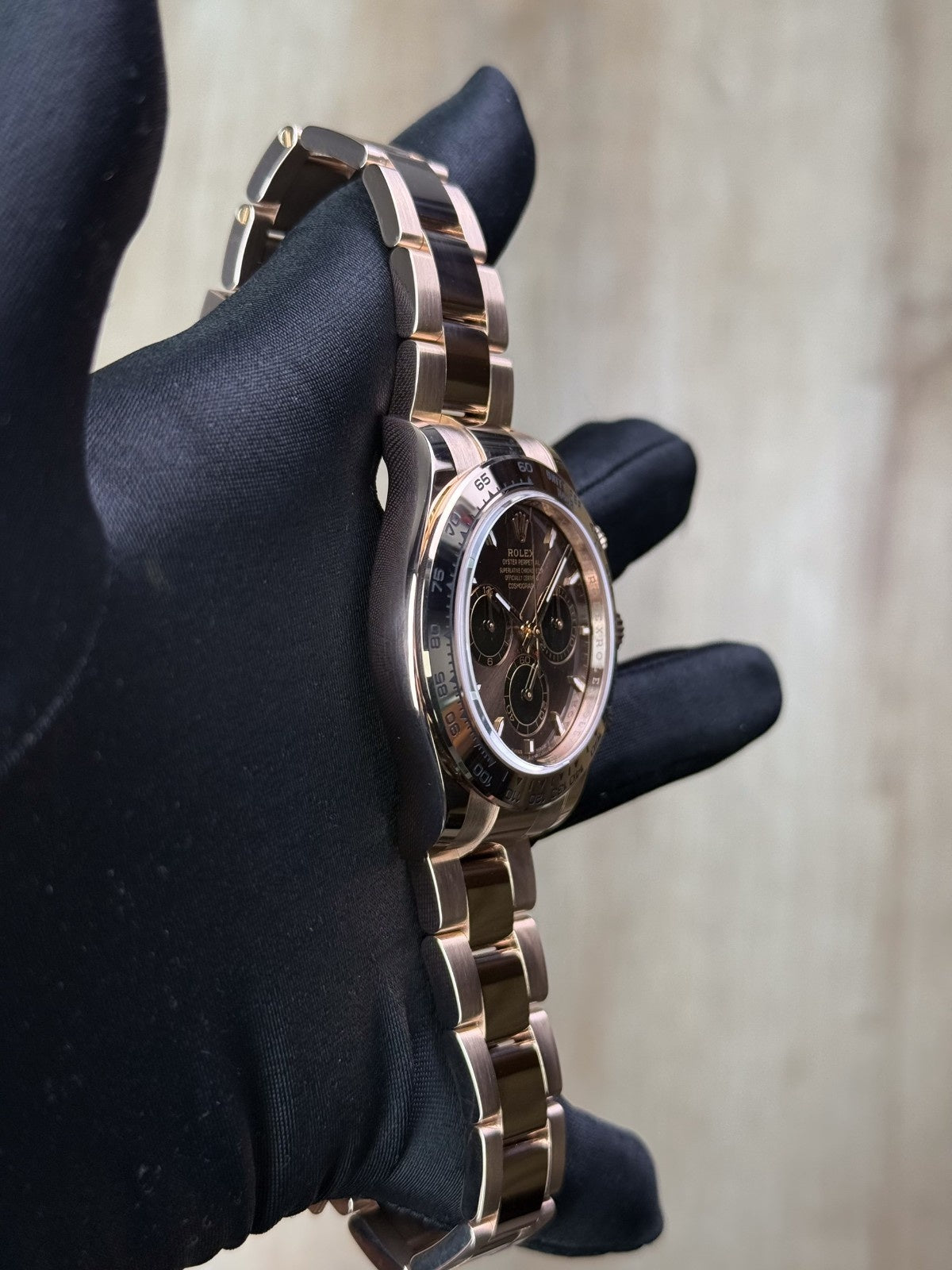 Rolex Daytona 40 Chocolate Brown/Black Index Oyster 2026 Unworn 126505