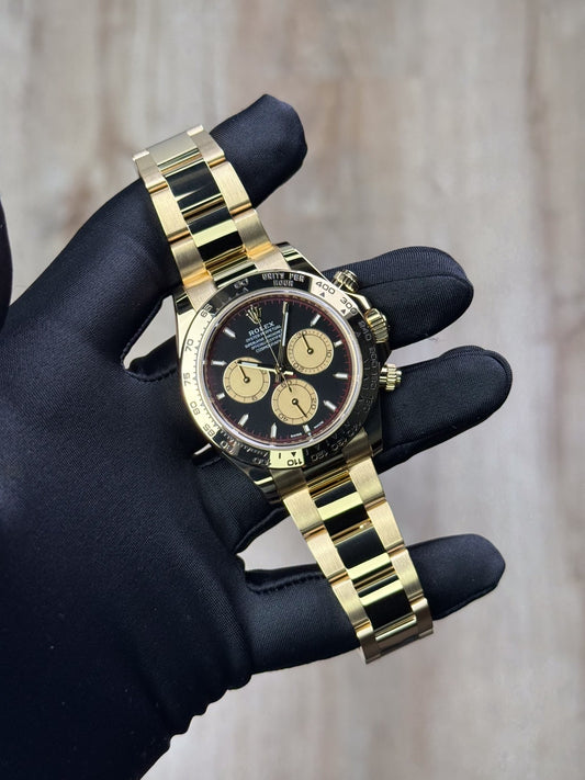 Rolex Daytona 40 Paul Newman Black/Champagne Index Oyster Preowned 2024 126508