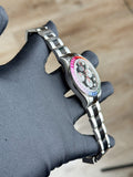Rolex Daytona 40 Black Diamond Rainbow Saphhire Oyster Preowned 116599RBOW