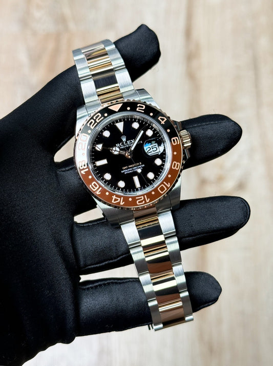 Rolex GMT-Master II 40 Root Beer Black Oyster 2026 Unworn 126711CHNR