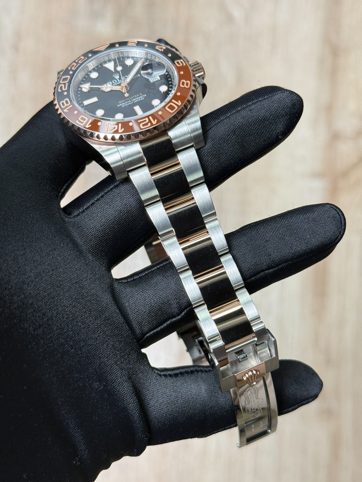 Rolex GMT-Master II 40 Root Beer Black Oyster 2026 Unworn 126711CHNR