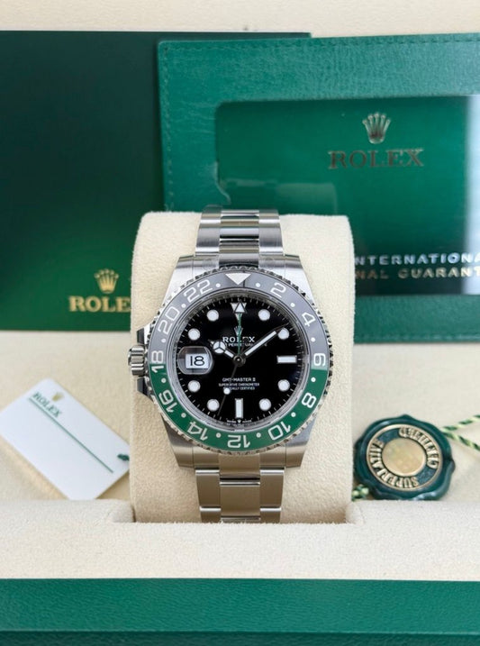 Rolex GMT-Master II Sprite 40 Black/Green Oyster 2026 Unworn 126720VTNR
