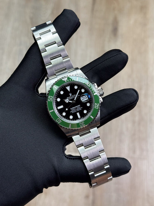 Rolex Submariner Date 41 Black Dial Green Bezel Oyster 2026 Unworn 126610LV