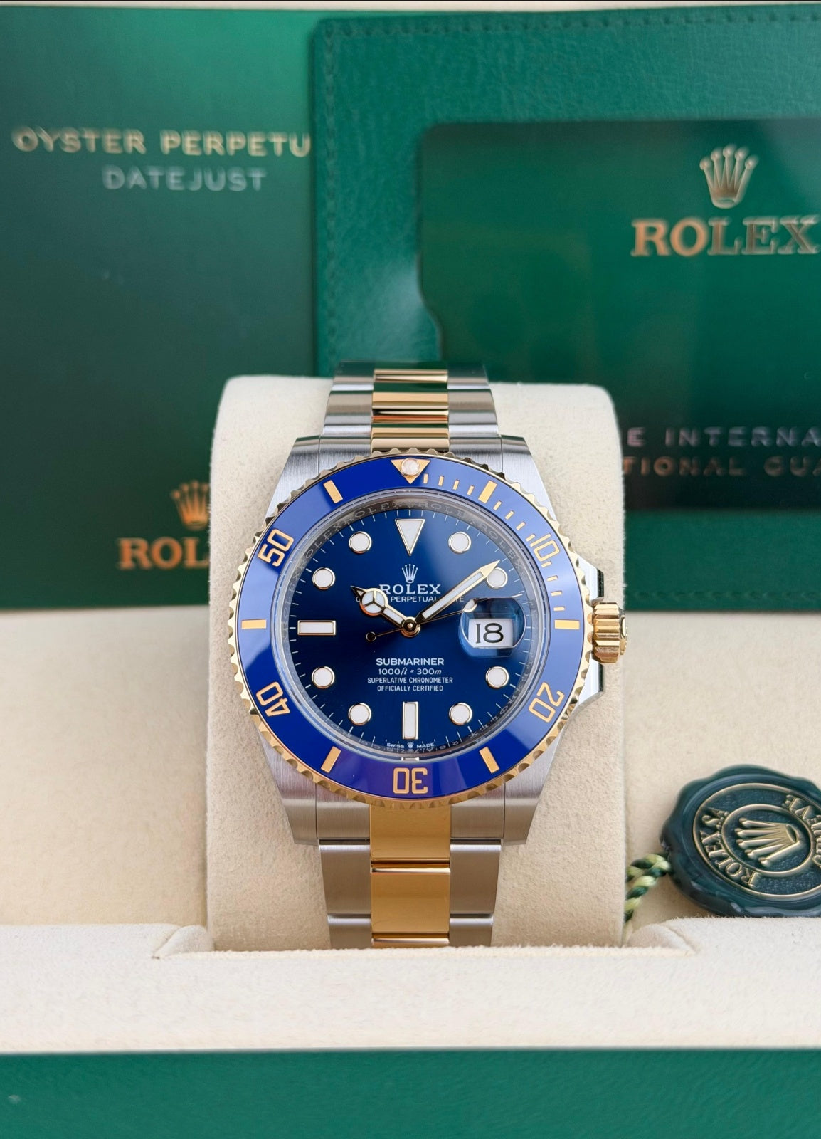 Rolex Submariner Date 41 Bluesy Blue/ Blue Oyster 2026 Unworn 126613LB