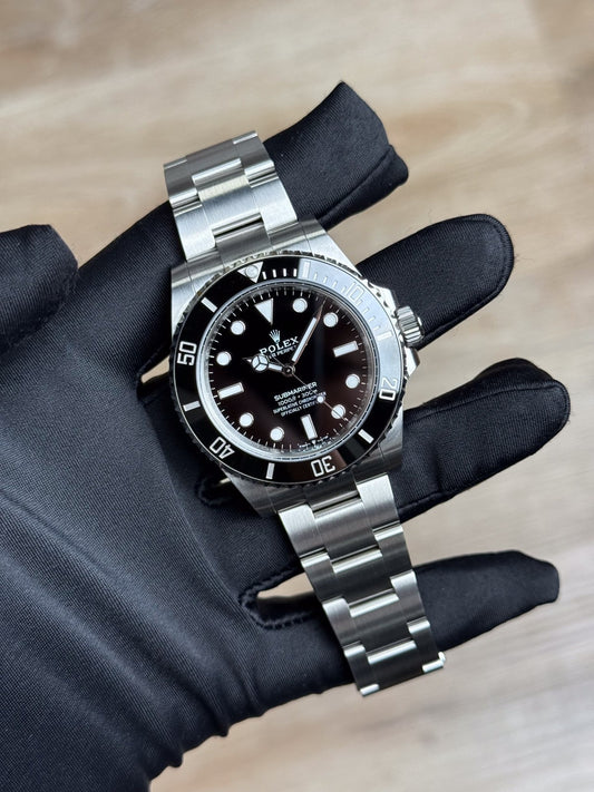 Rolex Submariner No Date 41 Black Dial Black Bezel Oyster 2026 Unworn 124060
